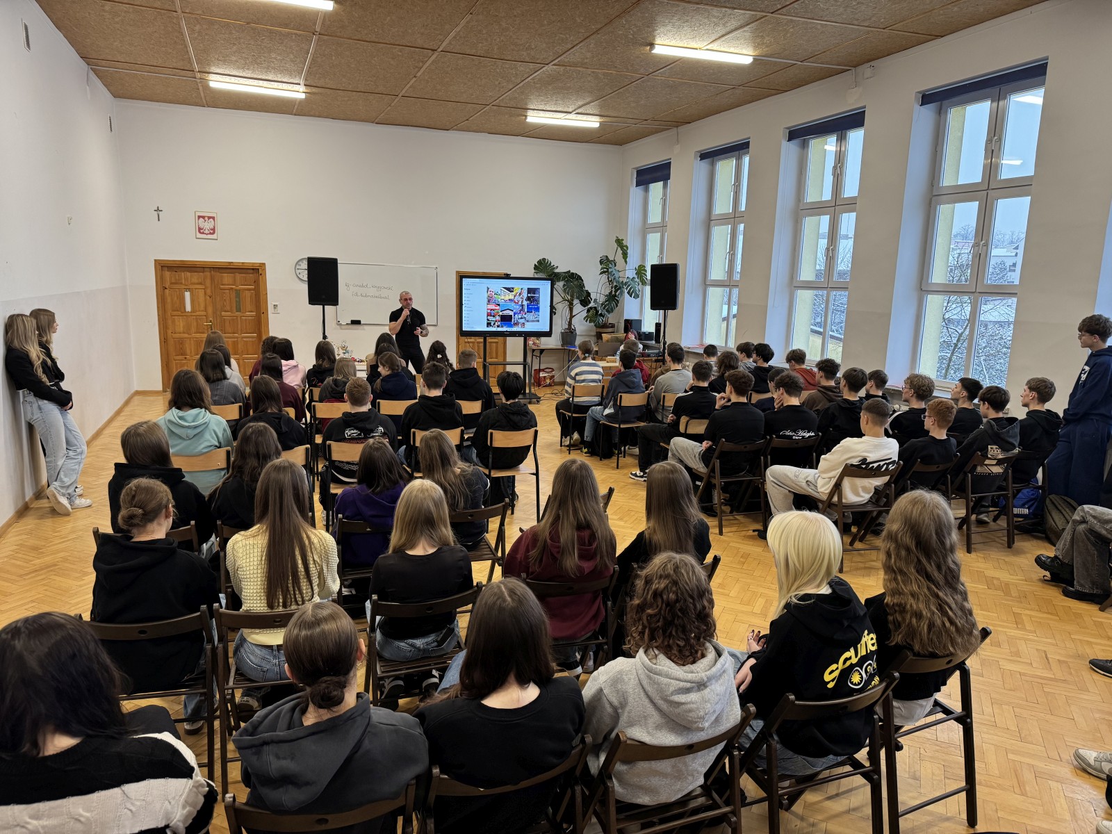 Zwolnieni z teorii w 2 LO organizatorami spotkania z wicemistrzem świata 